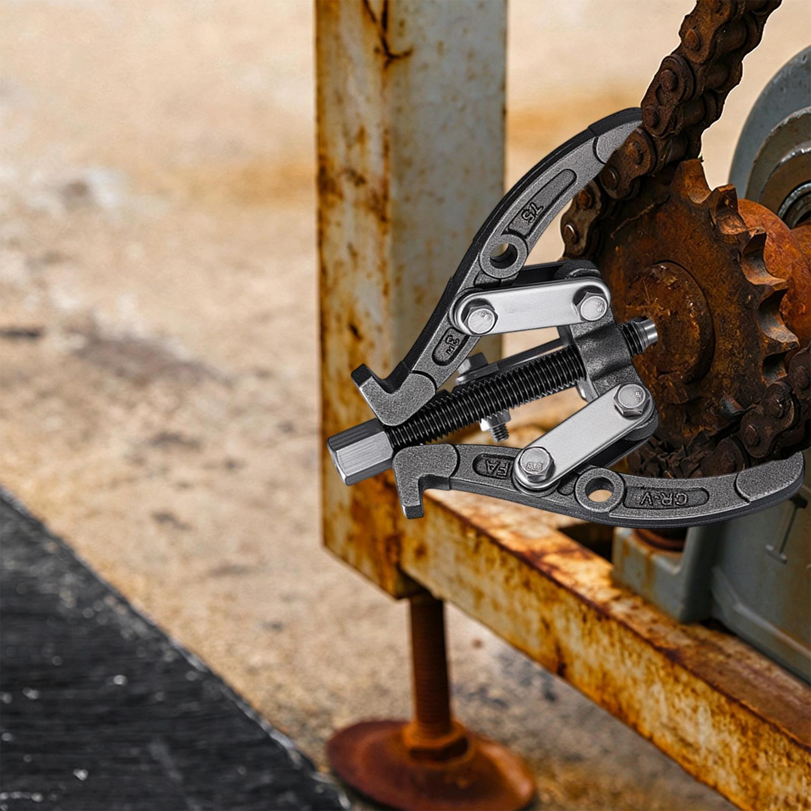 Heavy Equipment Repair - เครื่องมือถอดเฟืองแบบ 3 ขากรรไกร/2 ขากรรไกร สำหรับงานหนัก แบบปรับทิศทางได้
