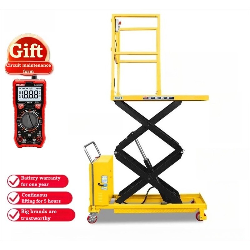 Scissor Lift Table Hydraulic - โต๊ะยกไฮดรอลิกแบบกรรไกร ยกสูง 2 เมตร 4 เมตร
