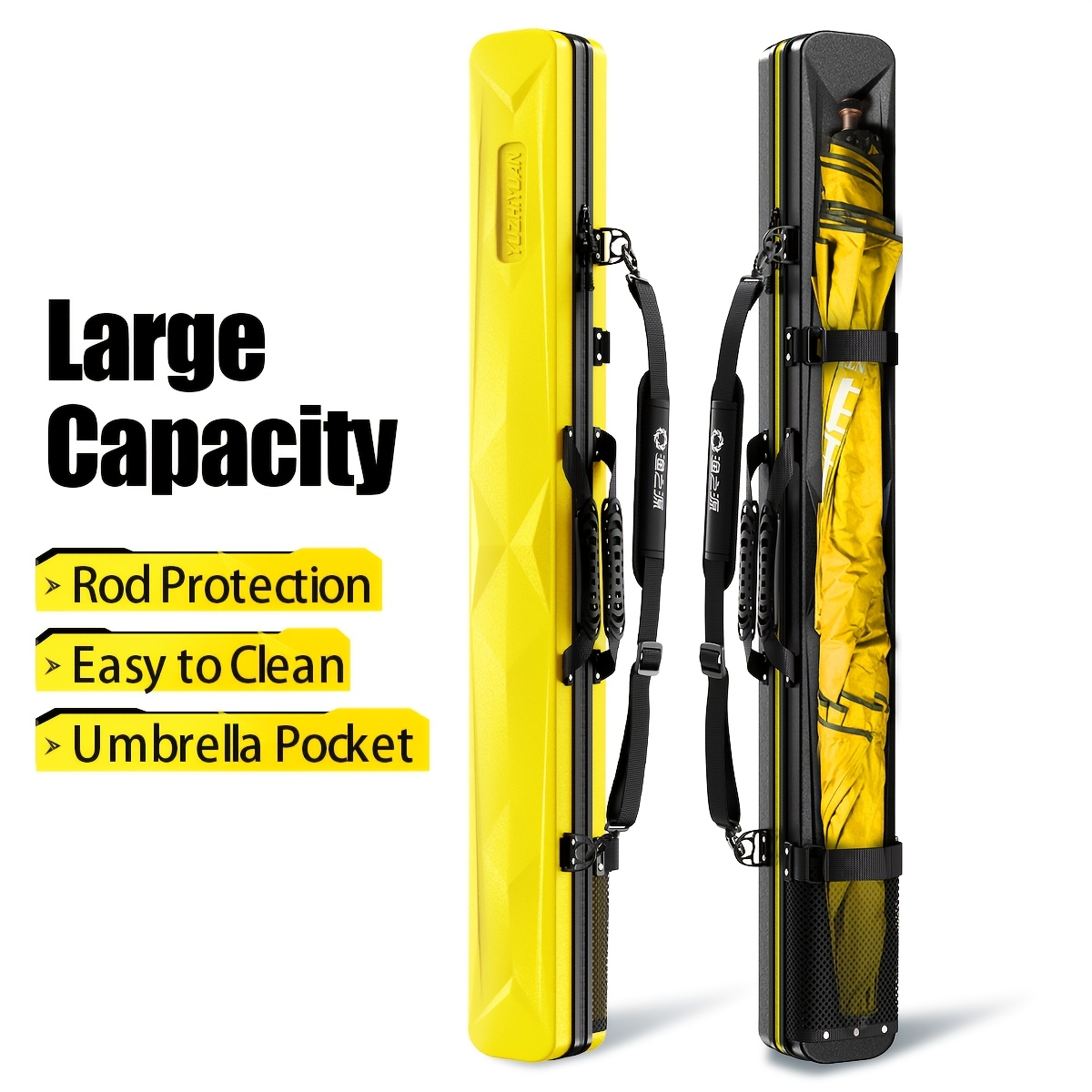 Heavy Equipment Rental - กระเป๋าใส่คันเบ็ด XL Fly Rod Case แบบแข็ง