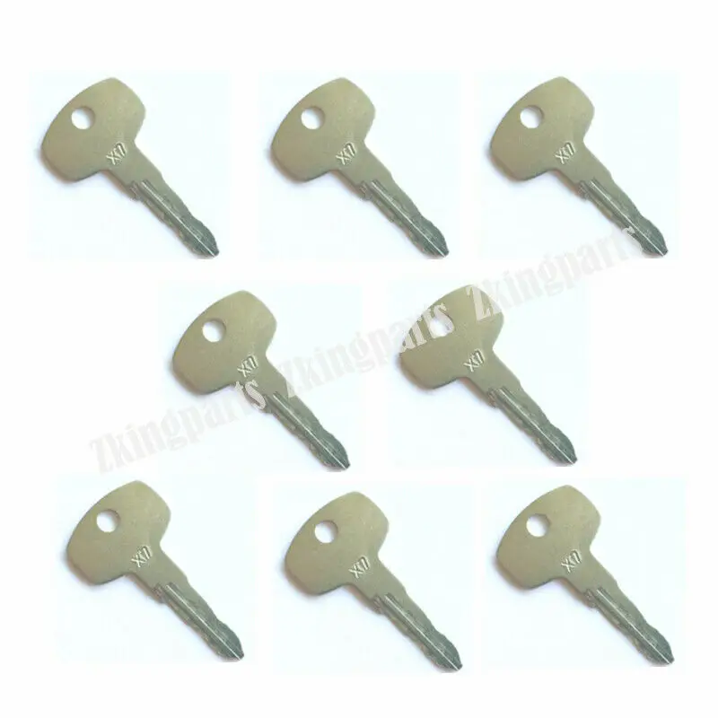 Heavy Equipment Construction - กุญแจสตาร์ทเครื่องจักรกลหนัก 8 ชิ้น รุ่น KEY00-000X7 ใช้ได้กับรถยกนิสสัน