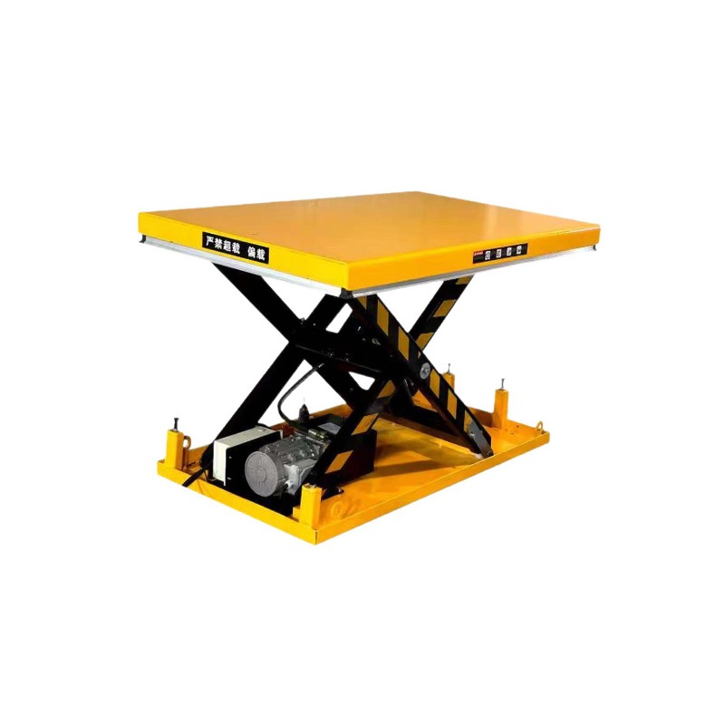 Scissor Lift Table Hydraulic - โต๊ะยกแบบกรรไกรสำหรับงานหนัก ใช้ยกเวที ขนถ่ายสินค้า แพลตฟอร์มยกไฮดรอลิก อุปกรณ์ขนส่ง