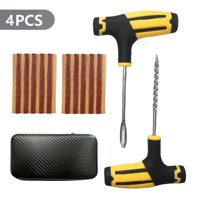 Heavy Equipment Repair - ชุดซ่อมยางรถยนต์ฉุกเฉินสำหรับงานหนัก หลายขนาด สำหรับยางแบบไม่มียางใน พร้อมอุปกรณ์ซ่อมรูรั่ว สำหรับรถยนต์ จักรยานยนต์