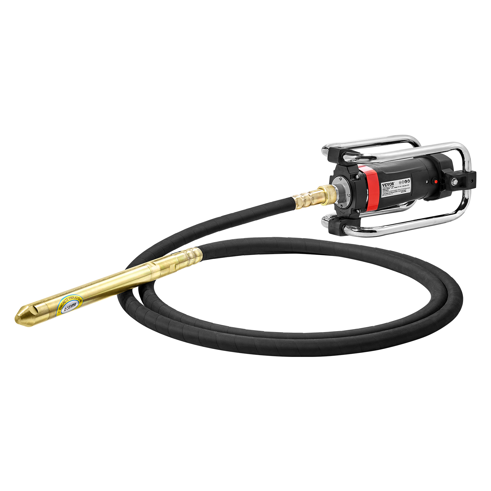 Concrete Vibrator - SucceBuy ไฟฟ้าเครื่องสั่นคอนกรีต 1300W 16000 VPM 2HP