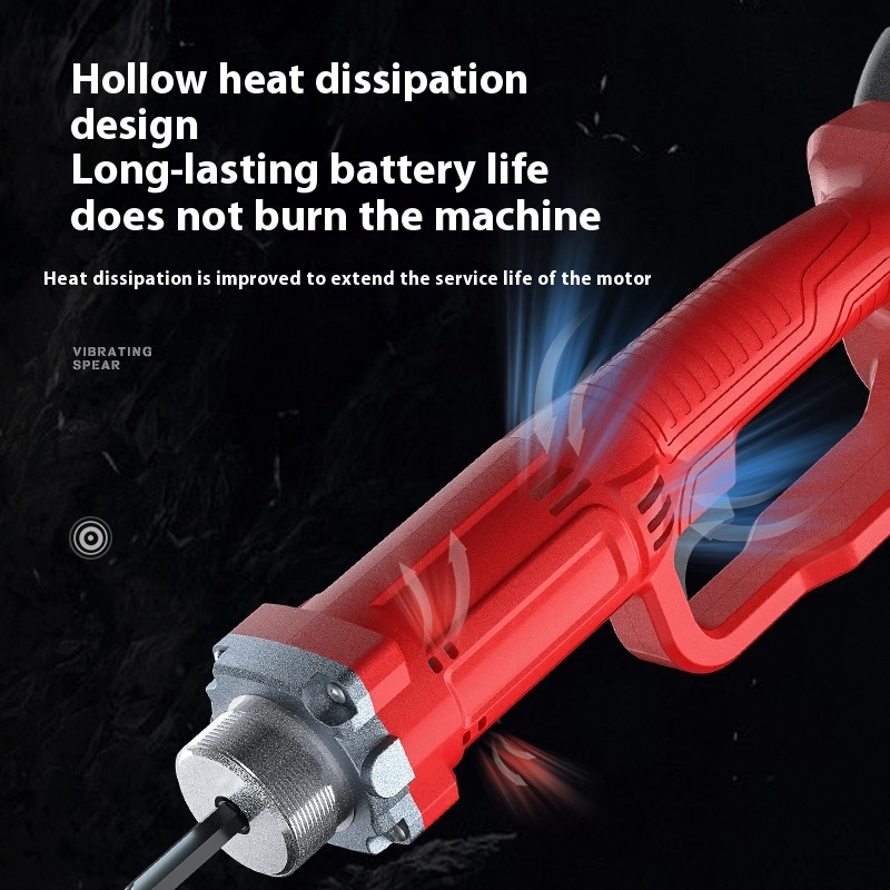เครื่องสั่นคอนกรีตแบบพกพาขนาดเ - Concrete Vibrator บทวิจารณ์และราคา