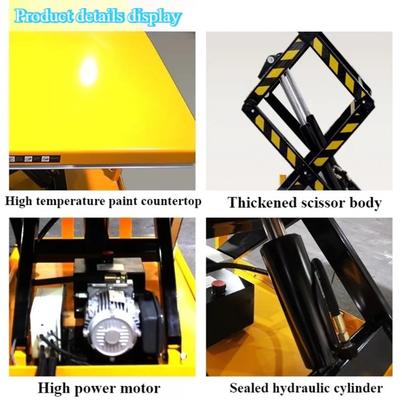 ไฟฟ้าไฮดรอลิกมือถืออัตโนมัติกร - Scissor Lift Table Hydraulic บทวิจารณ์และราคา