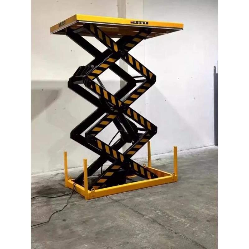 ไฟฟ้าไฮดรอลิกมือถืออัตโนมัติกร - Scissor Lift Table Hydraulic บทวิจารณ์และราคา