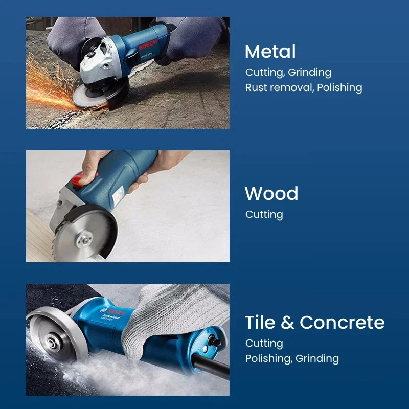 เครื่องเจียรไฟฟ้า Bosch GWS 70 - Tools Heavy Equipment บทวิจารณ์และราคา