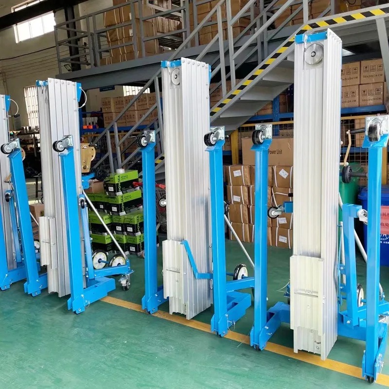 แท่นยกแบบแมนนวลทำจากอลูมิเนียม - Scissor Lift Table Hydraulic บทวิจารณ์และราคา