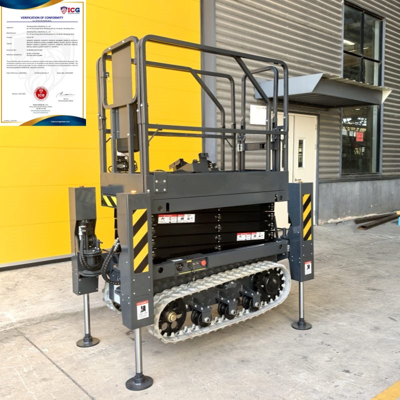 แพลตฟอร์มทำงานแบบเคลื่อนที่ได้ - Scissor Lift Table Hydraulic บทวิจารณ์และราคา