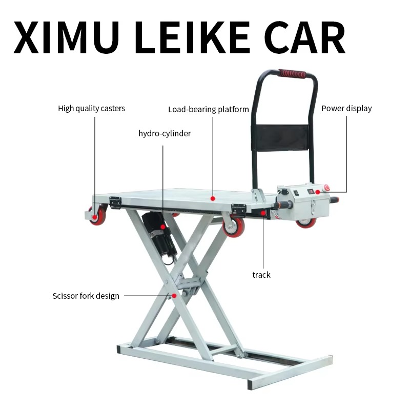 รถยกแบบกรรไกรพกพา ขนาดเล็ก ยกแ - Scissor Lift Table Hydraulic บทวิจารณ์และราคา