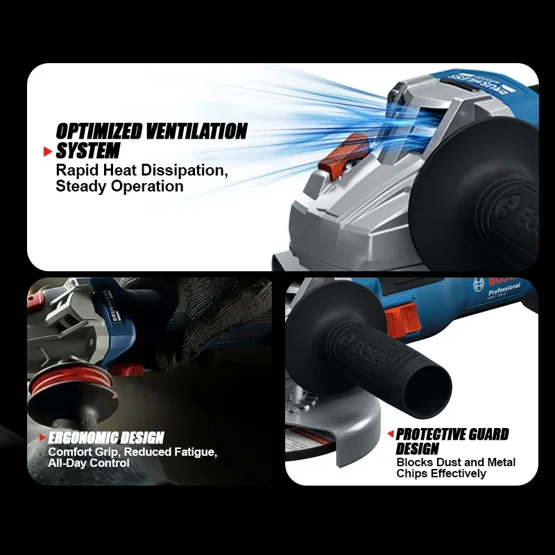 เครื่องเจียรไร้สาย BOSCH GWS 1 - Tools Heavy Equipment บทวิจารณ์และราคา
