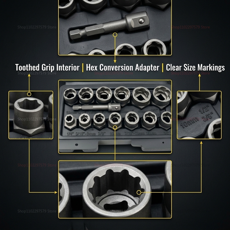 ชุดเครื่องมือถอดสลักเกลียว 14  - Heavy Equipment Repair บทวิจารณ์และราคา