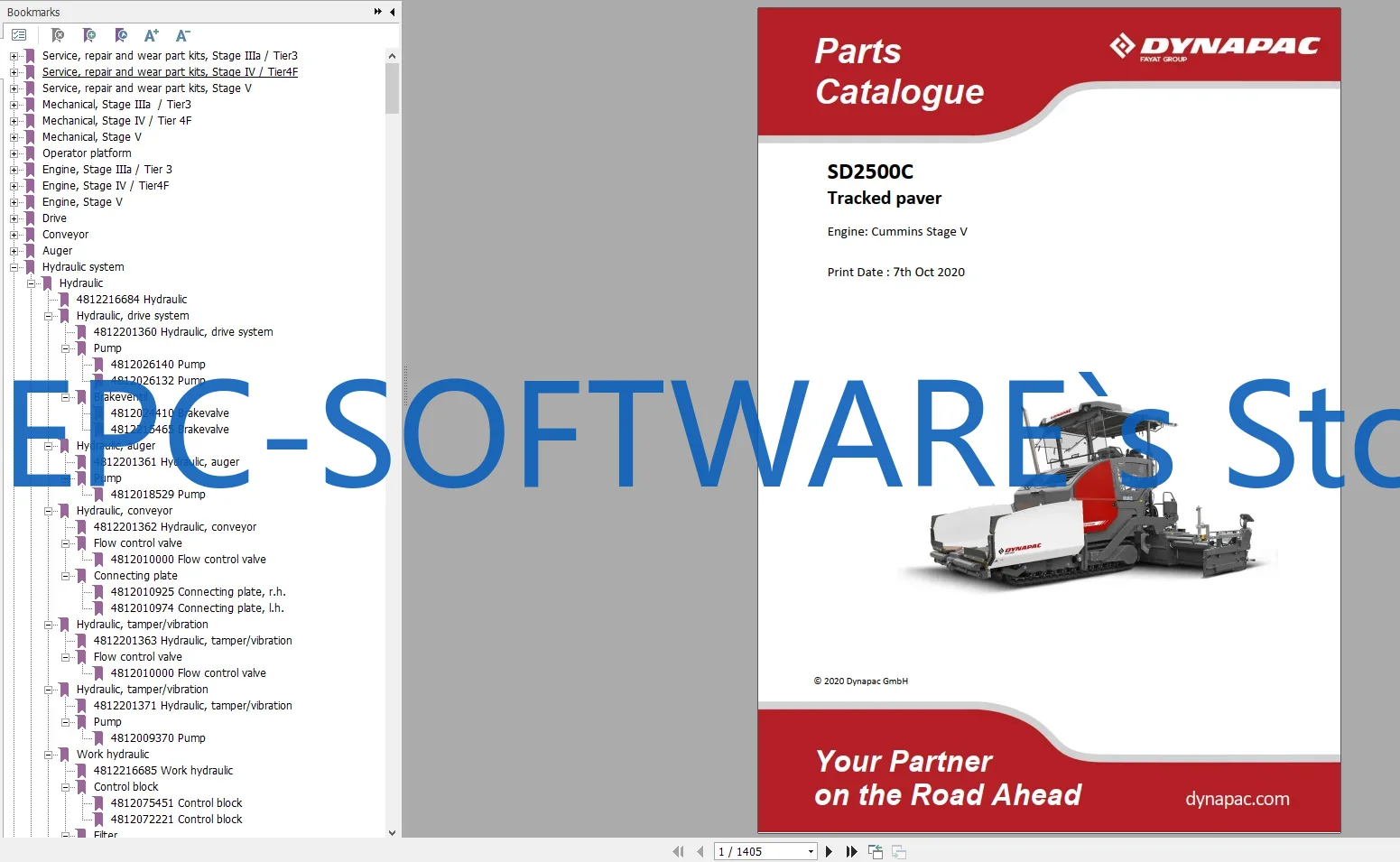 EPC-SOFTWARE Dynapac Heavy Equ - Heavy Equipment Software บทวิจารณ์และราคา