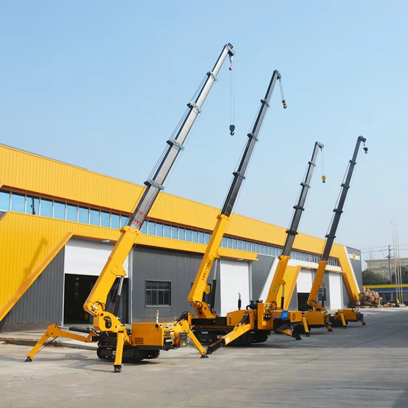 รถเครนไฮดรอลิก 8 ตัน แบบตีนตะข - Heavy Equipment Construction บทวิจารณ์และราคา