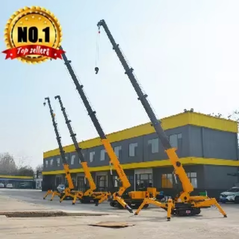 รถเครนไฮดรอลิก 8 ตัน แบบตีนตะข - Heavy Equipment Construction บทวิจารณ์และราคา