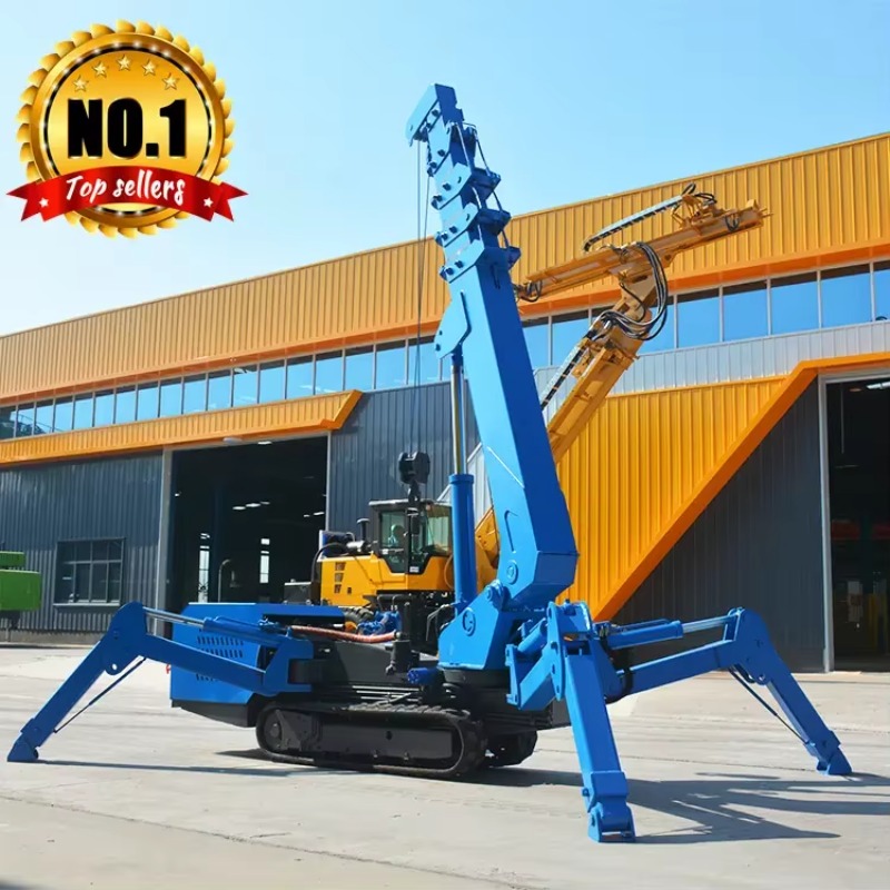 รถเครนไฮดรอลิก 8 ตัน แบบตีนตะข - Heavy Equipment Construction บทวิจารณ์และราคา